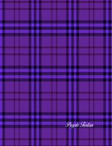 purple tartan